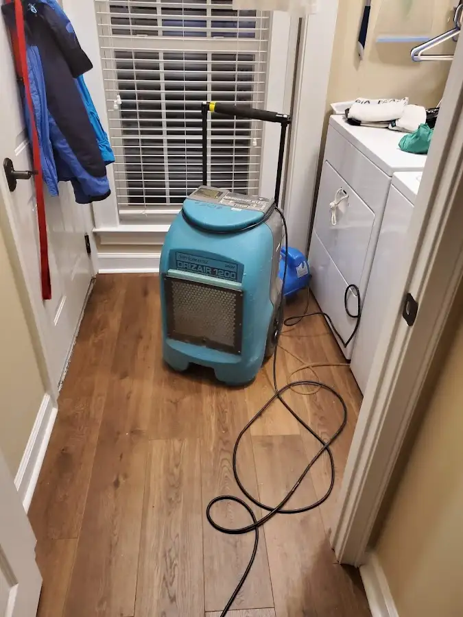 Commercial dehumidifier deployed for Crawl Space Restoration in Bear
