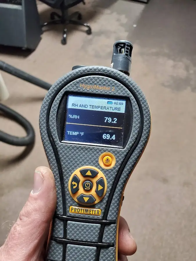 Moisture meter humidity assessment for Fire & Smoke Damage Restoration in Bear